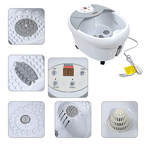 All in one Large Foot Spa Bath Massager W/Heat, Digital time and Temperature Control