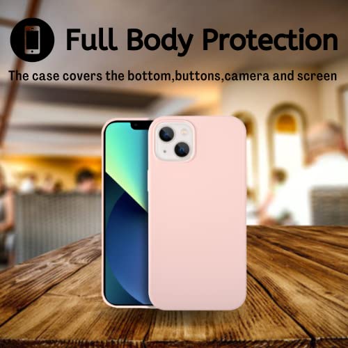 Silicone Case Designed for iPhone 13, Shockproof Anti Scratch Phone Case