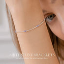 Bracelets for Women, 925 Sterling Silver Dainty Simple Link Bracelet, Birthday Anniversary