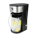 Iced Tea and Coffee Maker with 64 Ounce Pitcher, Black