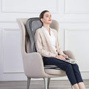 Comfier Neck and Back Massager with Heat- Shiatsu Massage Chair Pad Portable