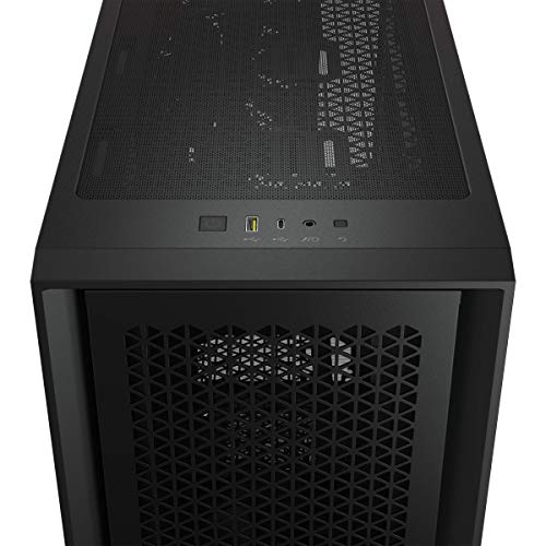 Corsair 4000D Airflow Tempered Glass Mid-Tower ATX PC Case - Black