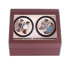 Automatic Watch Winder Display Box, 4+6 Leather Rotating Display Box