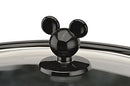 Mickey Mouse Oval Slow Cooker with 20-Ounce Dipper, 5-Quart, Red/Black