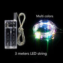 6 PACKS LED Light Up BoBo Balloons with Stick,3 Levels Flashing LED String Lights,
