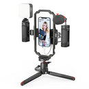 Universal Phone Video Rig Kit for iPhone, Smartphone and Cameras, Phone Stabilizer