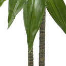 Nearly Natural 43in. Dracaena Silk (Real Touch) Artificial Plant, Green