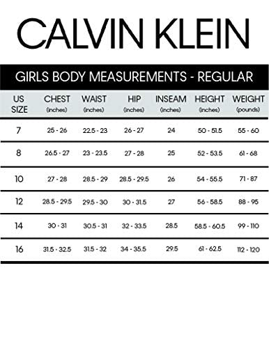 Calvin Klein Girls' Sleeveless Party Dress, Fit and Flare Silhouette, Round Neckline