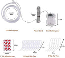 Led Lights Basketball Hoop,Remote Control Basketball Rim LED Light