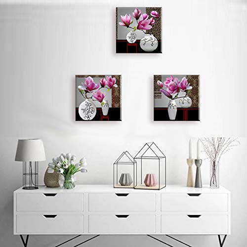 Flower Wall Art Decor for Bedroom, SZ Still Life Canvas Prints