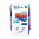Bento Snack Boxes - Reusable 4-Compartment Food Containers for School
