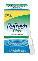 Lubricant Eye Drops, Preservative-Free, 0.01 Fl Oz Single-Use Containers, 50 Count