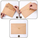 60pcs Antique Envelopes and Stationary Paper Set, 4.9x6.9inch 12pcs and 24pcs Antique