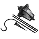 MAGGIFT Upgrade Hanging Solar Lights Garden Decorations, 37.8 Inch Dual Use