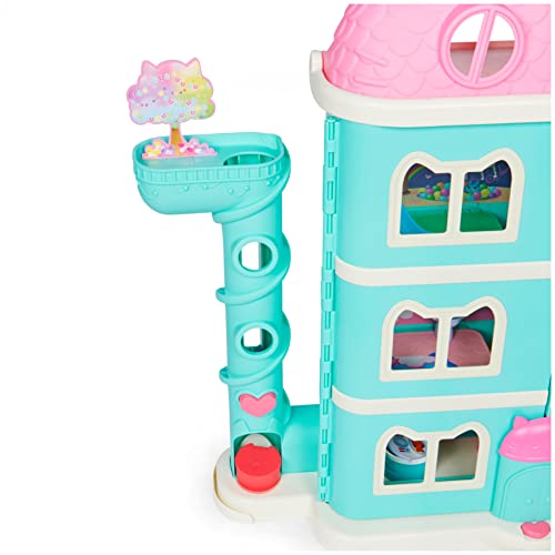 Purrfect Dollhouse with 15 Pieces Including Toy Figures, Furniture, Accessories and Sounds