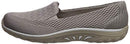 Skechers womens Loafer Flat, Dark Taupe, 8 US
