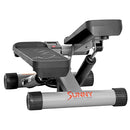 Sunny Health & Fitness Mini Stepper with Resistance Bands, Black