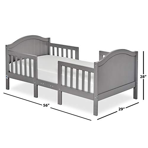 3 In 1 Convertible Toddler Bed in Steel Grey, Greenguard Gold Certified