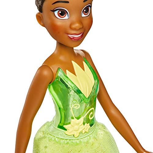 Disney Princess Royal Shimmer Tiana Doll, Fashion Doll with Skirt and Accessories, Toy for Kids Ages 3 and Up