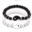 Best Friend Bracelet for 2 Matching Yin Yang Adjustable Bracelets handmade Bracelets