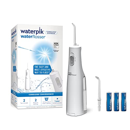 Cordless Water Flosser, Battery Operated & Portable for Travel & Home