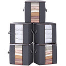 Lifewit Clothes Storage Bag 90L Large Capacity Organizer with Reinforced Handle