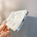 Compatible with iPhone 11 3D Butterfly Floral Clear with Design Aesthetic Women Teen