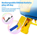 69 Holes Bubbles Rocket Launcher Gun Machine with Colorful Lights for Adults Kids