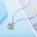 The Love Between Grandmother and Granddaughter Is Forever Necklace (alloy)