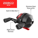 Spincast Reel and Fishing Rod Combo, 5'6" 2-Piece Durable Fiberglass Rod