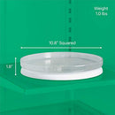 FridgeView Fridge Turntable, 11", White