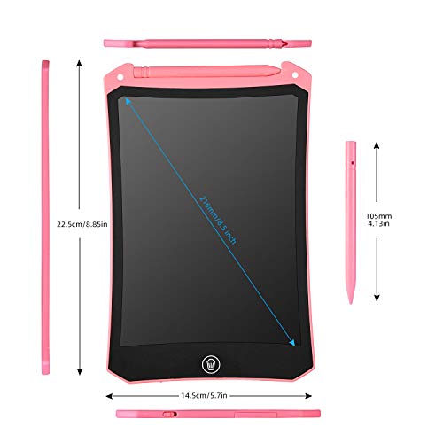 LCD Writing Tablet, Electronic Digital Writing &Colorful Screen Doodle Board