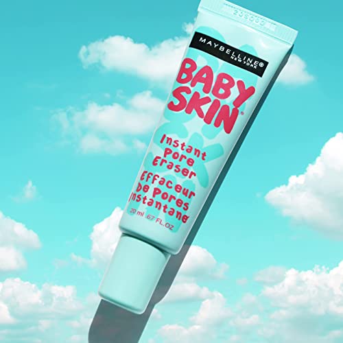 Maybelline Baby Skin Instant Pore Eraser Primer, Clear, 2 Count