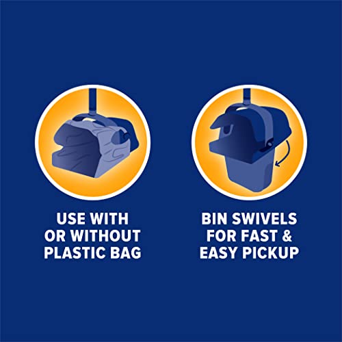 Swivel Bin & Rake Pooper Scooper Waste Management System (2 Bonus Heavy Duty