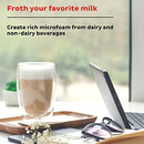 Milk Frother, 4-in-1 Electric Milk Steamer, 10oz/295ml Automatic Hot and Cold Foam