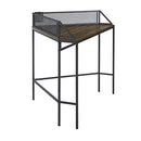 Industrial Corner Laptop Computer Writing Desk Home Office Workstation