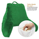 Reading Pillow, Petite Bed Rest Pillow with Arms for Kids & Young Adults
