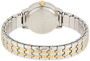 Easy Reader 25mm Dress Two-Tone Stainless Steel Expansion Band Watch