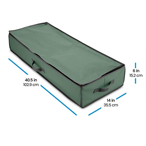 ZOBER Premium Wrap Organizer, Interior Pockets, fits 18-24 Standers Rolls, Storage