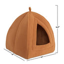PETMAKER Igloo Pet Bed Collection -Soft Indoor Enclosed Covered Tent/House