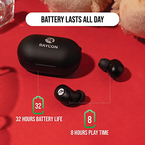 Bluetooth Wireless Earbuds with Microphone- Stereo Sound in-Ear Bluetooth Headset