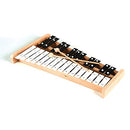 Professional Wooden Soprano Full Size Glockenspiel Xylophone with 27 Metal Keys