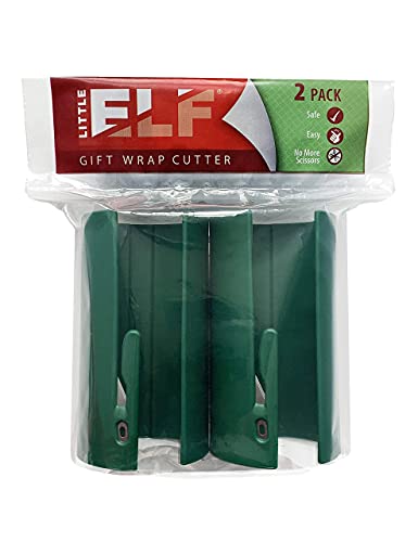 Original Gift Wrap Cutter (2-Pack) | As seen on Shark Tank | Holiday Wrapping Paper Cutter