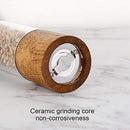 Premium Acrylic Salt and Pepper Grinder Set, Manual Salt and Pepper Mills