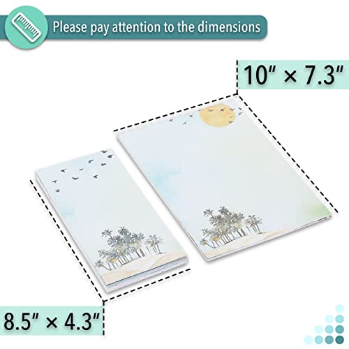 Stationery Writing Paper with Envelopes, 30 Letter Writing Paper+18 Envelopes, Stationary