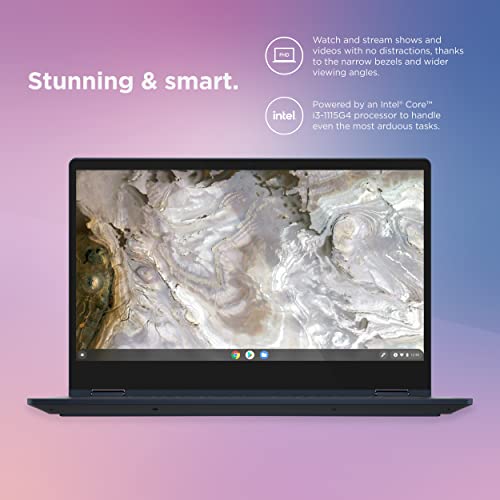 IdeaPad Flex 5i - 2-in-1 Chromebook Laptop Computer - Intel Core i3-1115G4 - 13.3" FHD