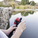 Dock Demon Spincast Reel and Fishing Rod Combo, Durable Fiberglass Rod