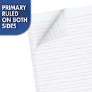 Primary Composition Notebook, Wide Ruled Comp Book, Lined Paper, Grades K-2 Writing Workbook