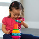 Stacking Ring STEM Learning Toy, Age 6+ Months, Multi, 9 Piece Set
