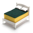 Clean Dreams Kitchen Sponge Holder - Plastic Dish Sponge Holder for Kitchen Sink